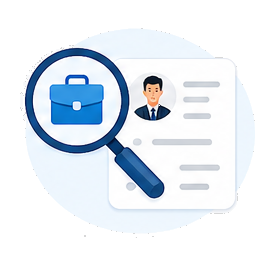 Finde passende Jobs mit intelligentem Job-Matching